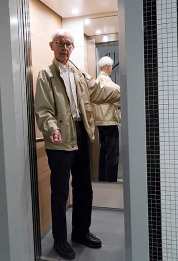 Ingvar Winell, boende i BRF Magelungen