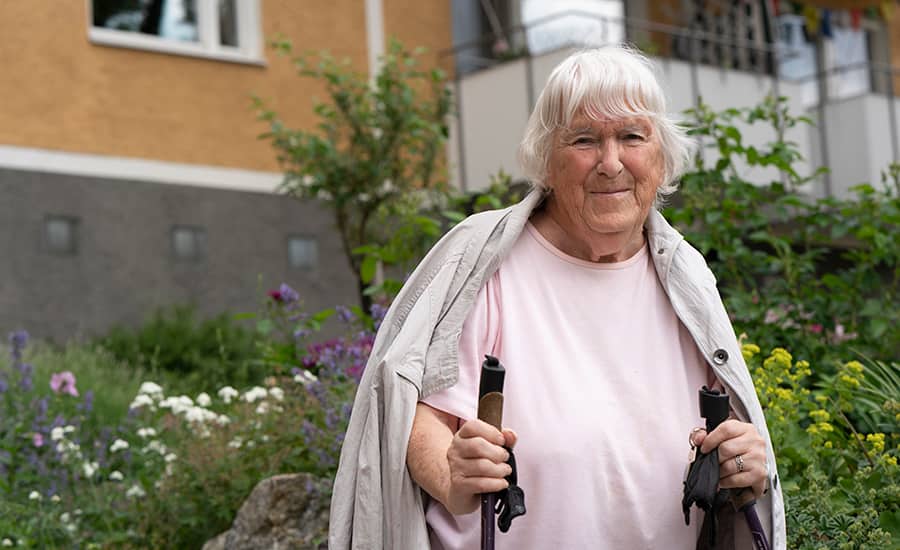 Inger Sundström har bott i Högdalen i 13 år