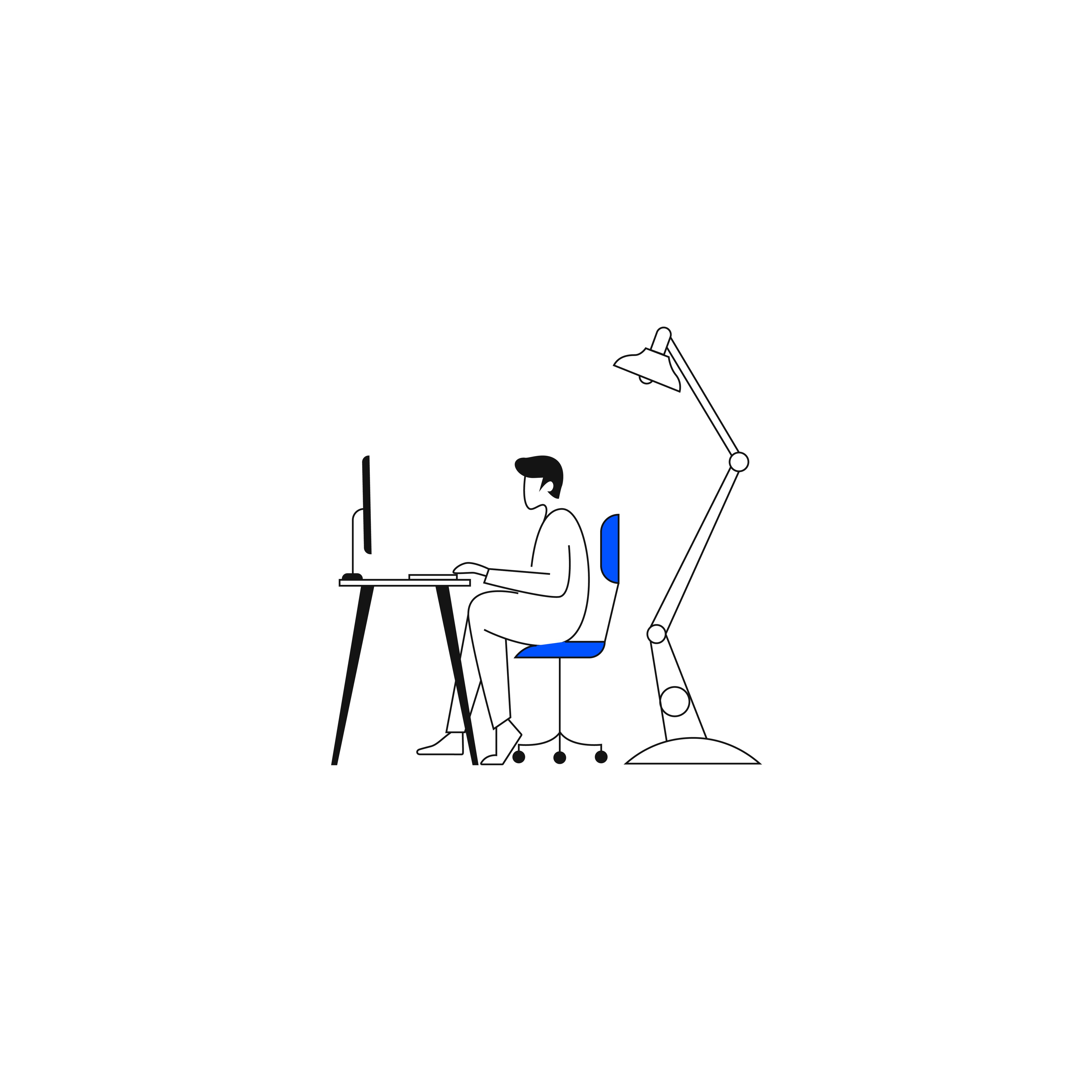img_KONE Illustration Office_workspace_male