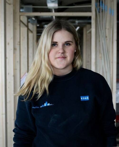 Sofie Frafjord Jølstad - hisstekniker KONE Norge